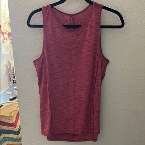 Lululemon Red Sleeveless Top